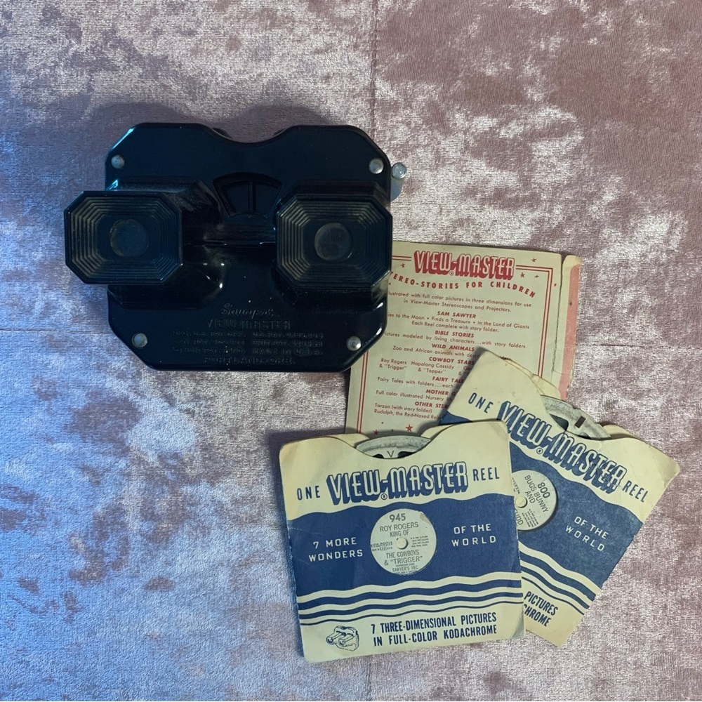 Working Vintage Sawyer’s View Master with two discs